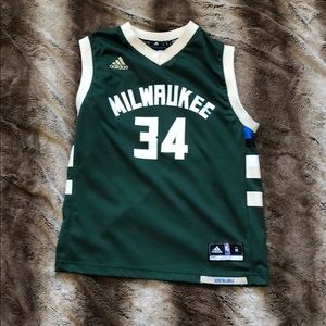 Adidas NBA Bucks Antetokounmpo Jersey
